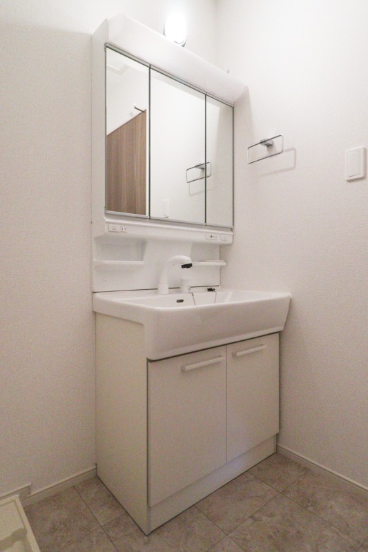 洗面設備　図面と現状に相違がある場合には現状を優先