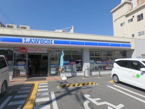 コンビニ　ローソン　中須佐町店（コンビニ）まで282m