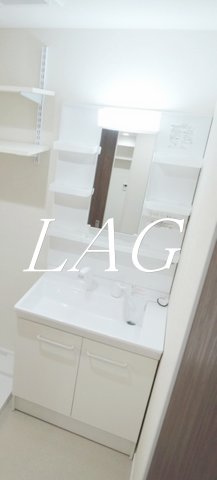 洗面設備　洗面台です。