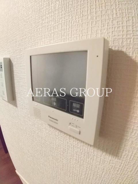 セキュリティ　モニター付きインターホン