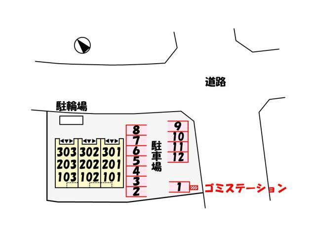 駐車場　駐車場