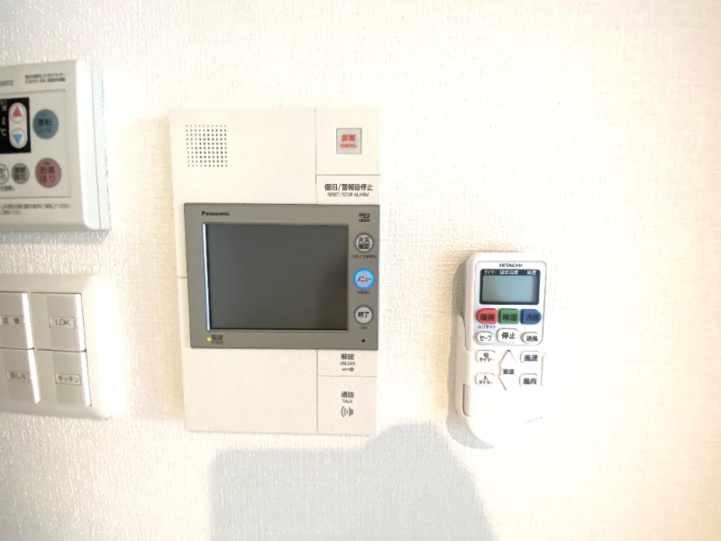 セキュリティ　来客時に活躍です。