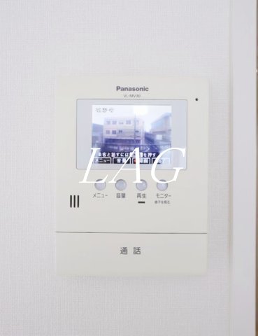 セキュリティ　TVモニターフォンです。