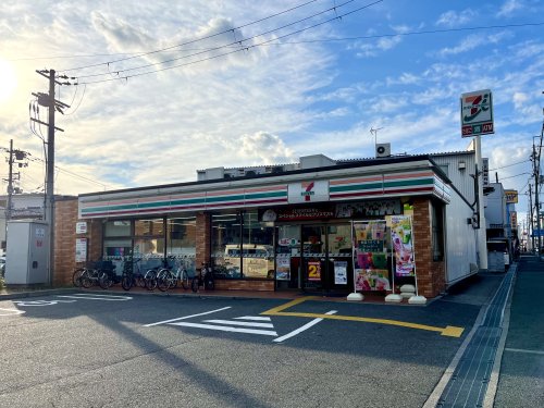 コンビニ　セブンイレブン 藤井寺インター西店（コンビニ）まで443m