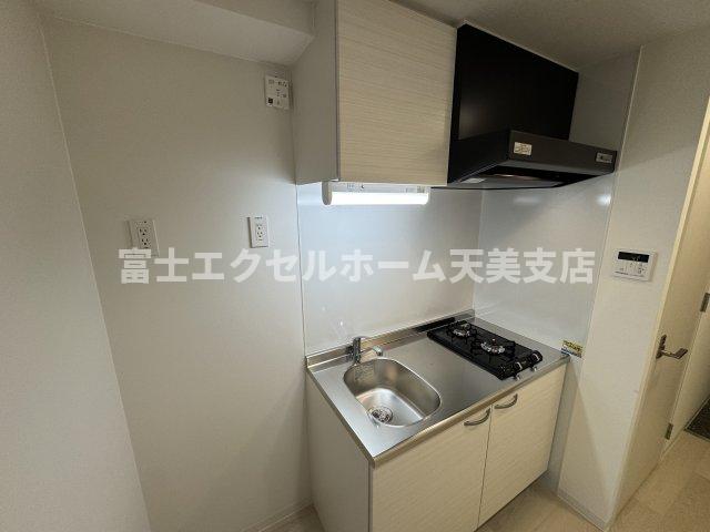キッチン　2口ガスコンロ