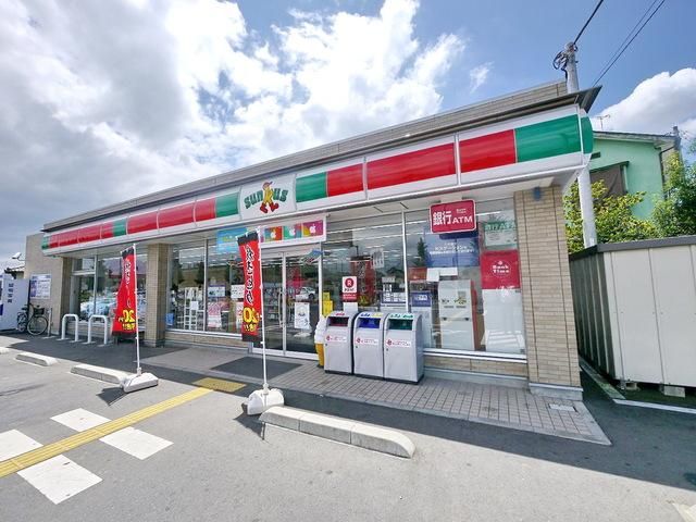 コンビニ　サンクスバイパス所沢和ヶ原店（コンビニ）まで619m