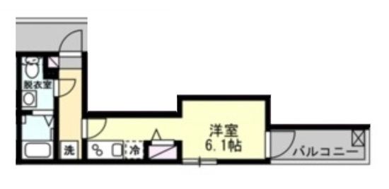 ベイルーム西横濱Iの間取り写真
