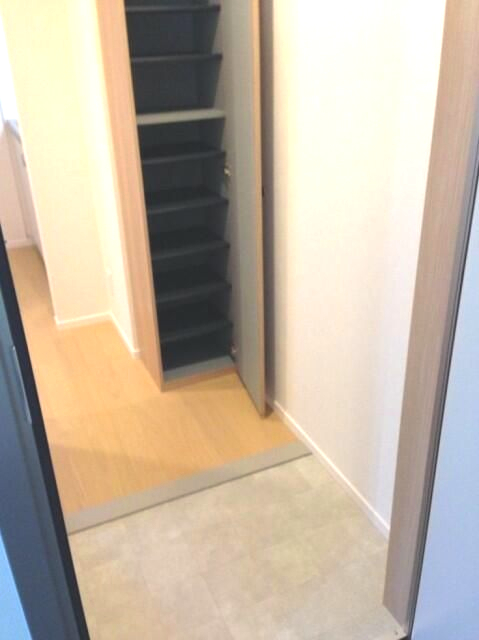 玄関　明るい玄関です