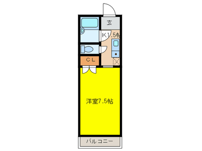 マメゾン21の間取り写真