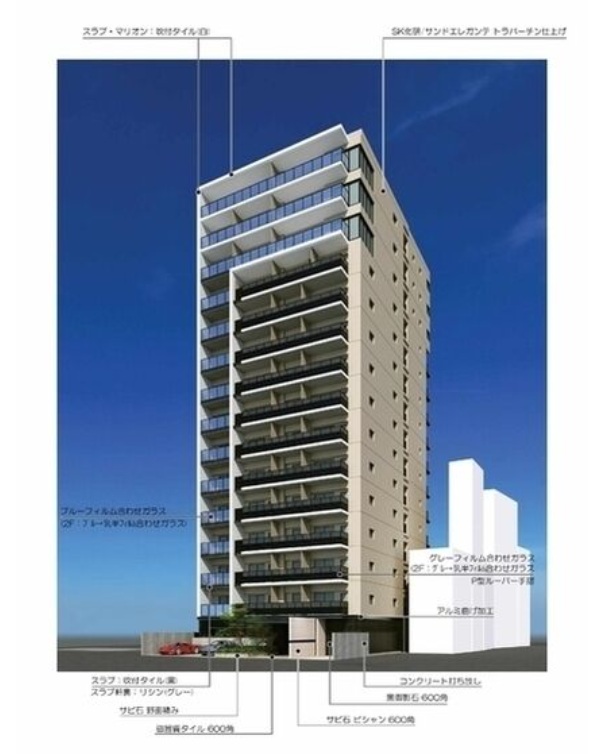 建物外観　シーズンフラッツ南森町PREMIER