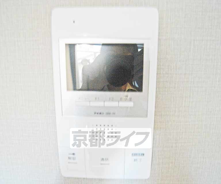 セキュリティ　顔が見えて安心です。