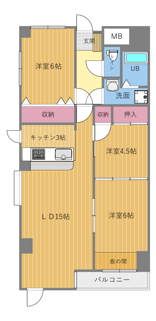 春日町ファインビルの間取り