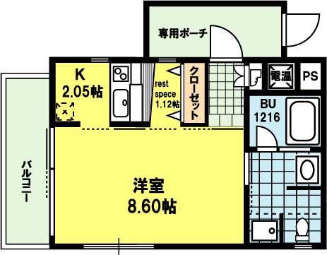 rara casa(ララカーサ)の間取り