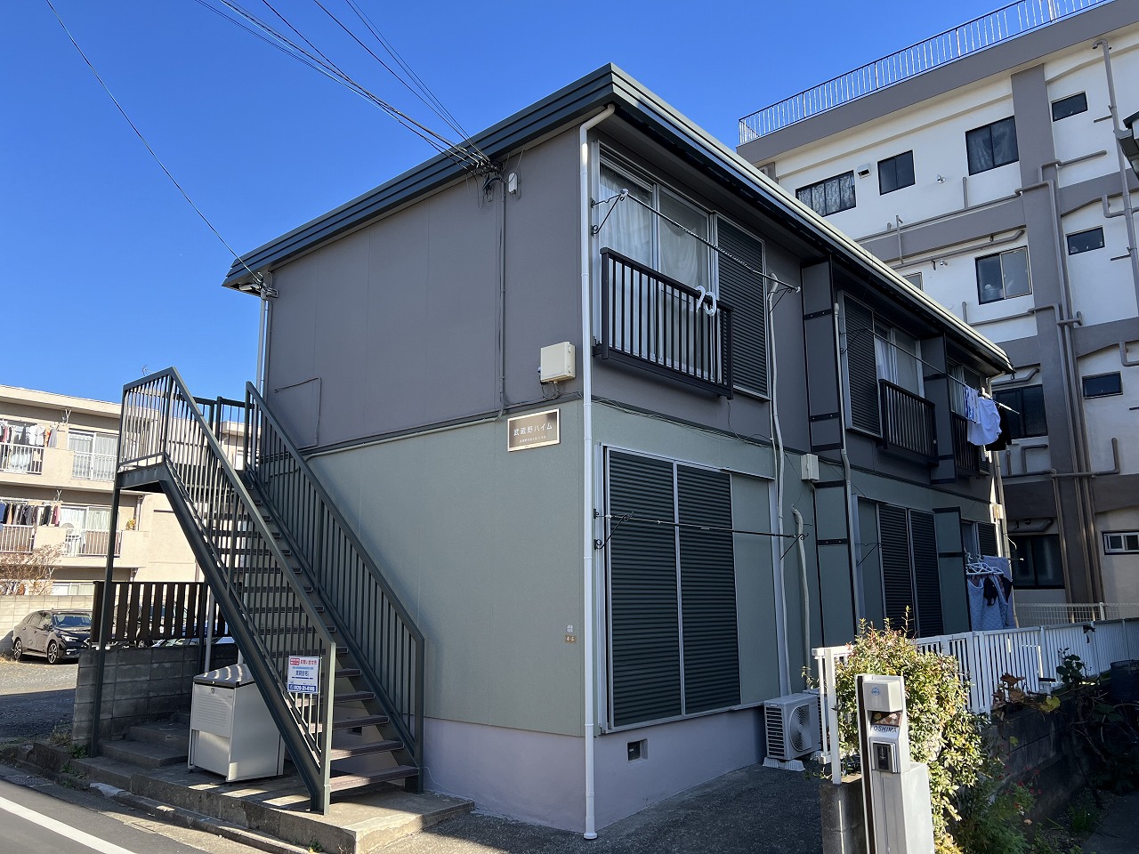 建物外観　外観大規模修繕実施済の建物です。