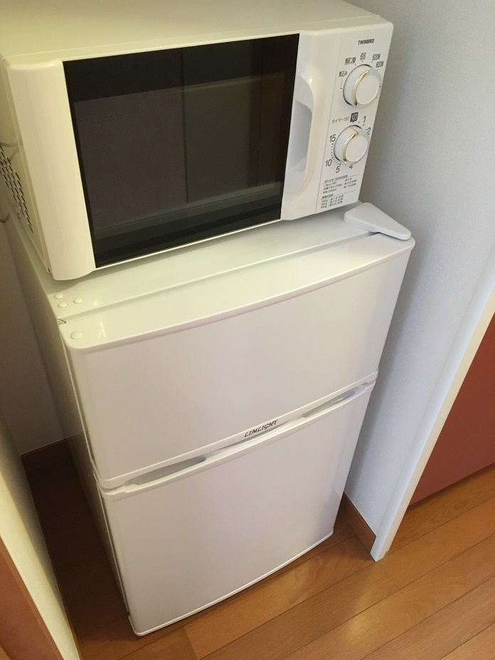 その他　レンジ　に冷蔵庫まで設置してますので、入居後すぐに新生活！