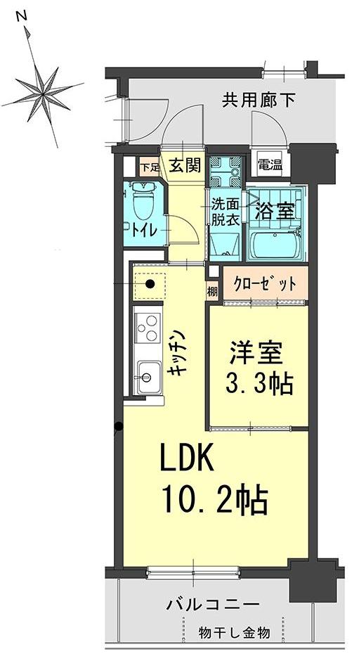 シュトラール医大東の間取り