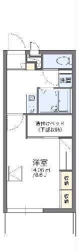 レオパレス明和の間取り