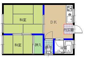 吉村アパートの間取り