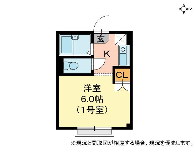 ラフィーネの間取り