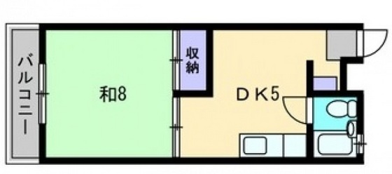 吉マンションの間取り