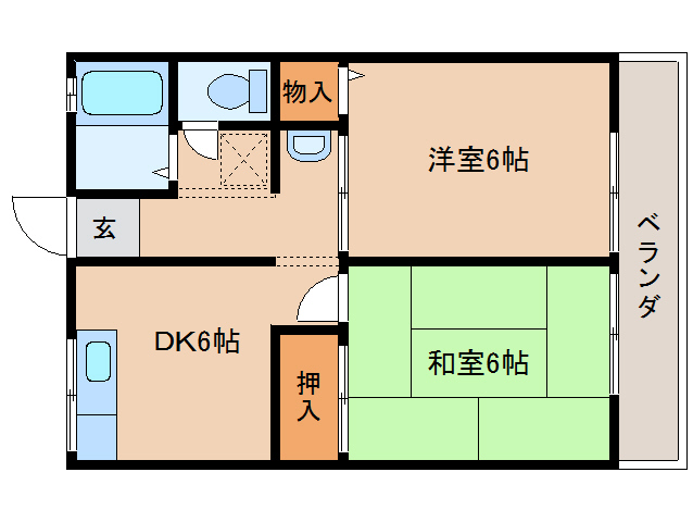 エスポワールの間取り