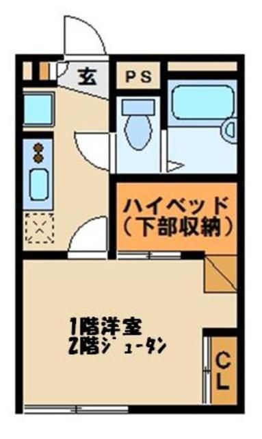 東京都練馬区石神井町４（アパート）の賃貸物件の間取り