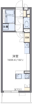 川崎市幸区南加瀬のマンションの間取り