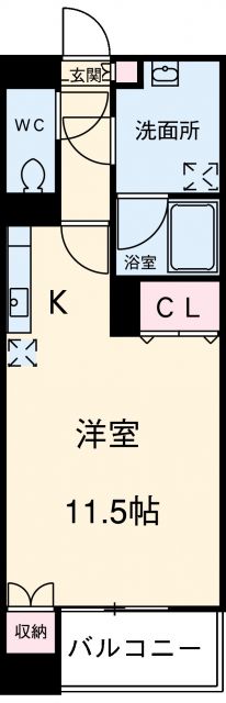 【REPOSER名駅南の間取り】