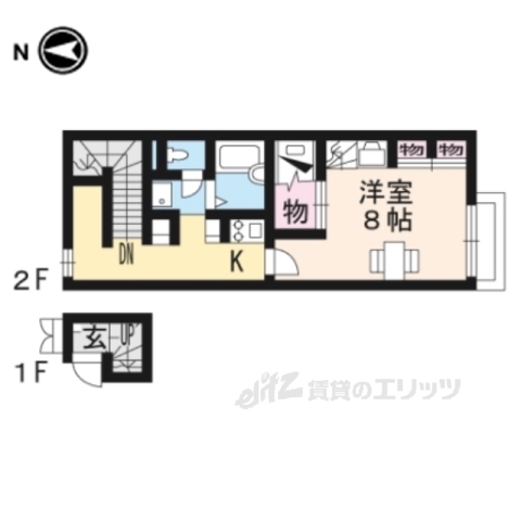 レオパレス宮司東の間取り