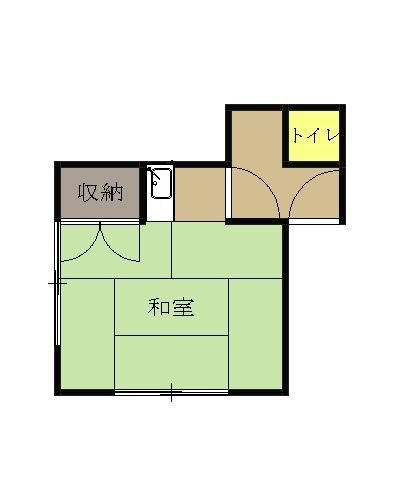 北区志茂のアパートの間取り