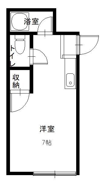 シャーレン愛宕の間取り