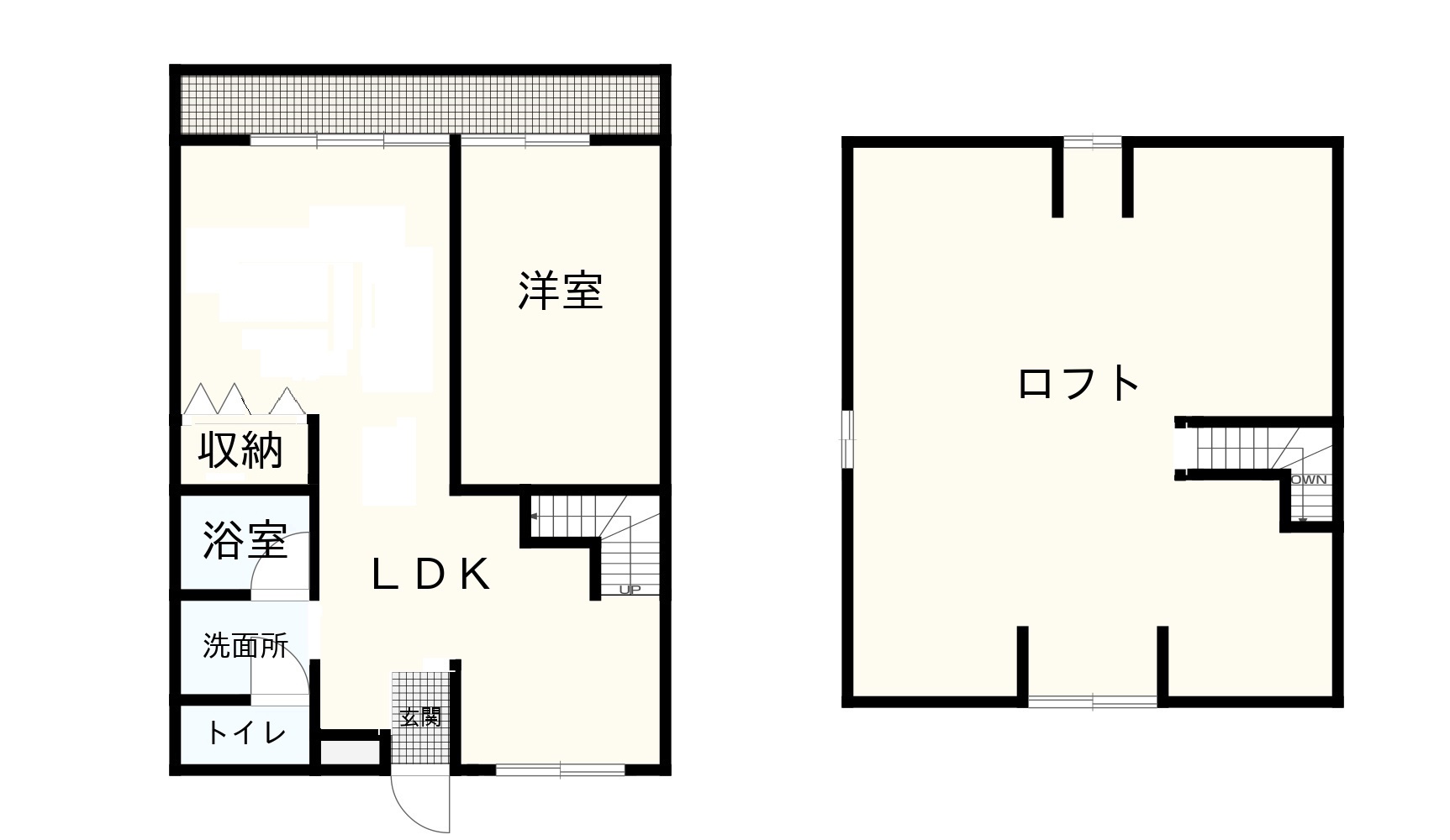 ベアベリーの間取り