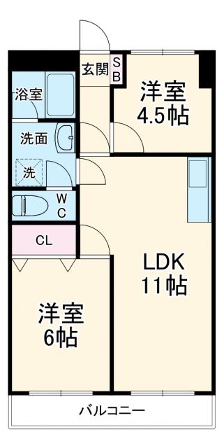 ロイヤルプラザヤマダの間取り