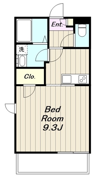 【大和市柳橋のマンションの間取り】