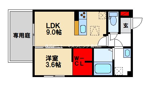 D-roomすまいるの間取り