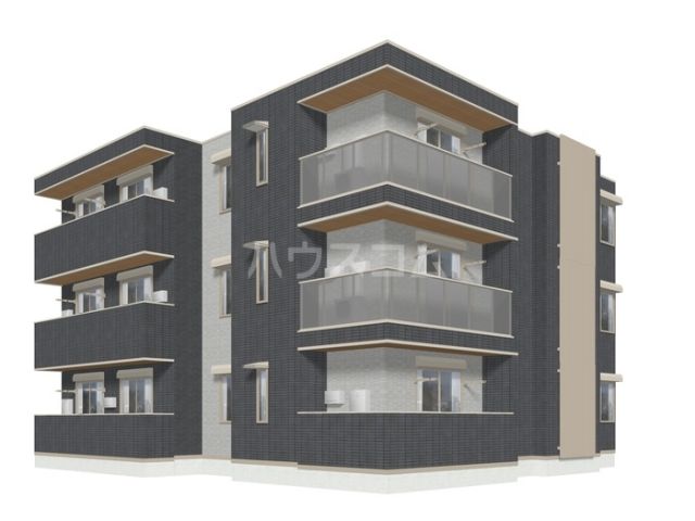 豊橋市南栄町のアパートの建物外観