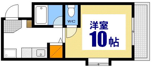 【広島市中区舟入本町のマンションの間取り】