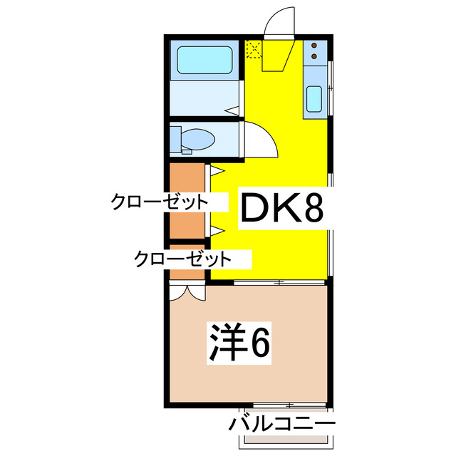 グリーンエース清見台の間取り