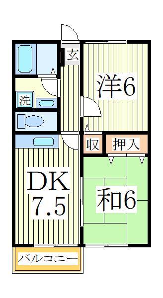 富士ハウスの間取り