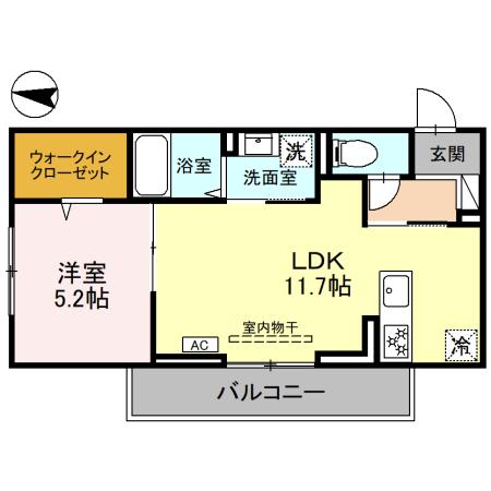 カルチュアイストワールの間取り