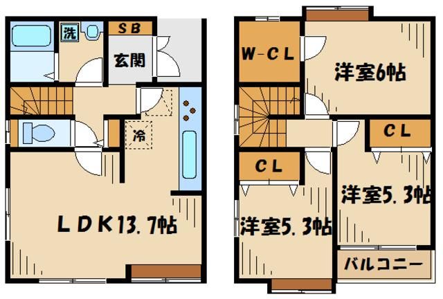 セレッソの間取り