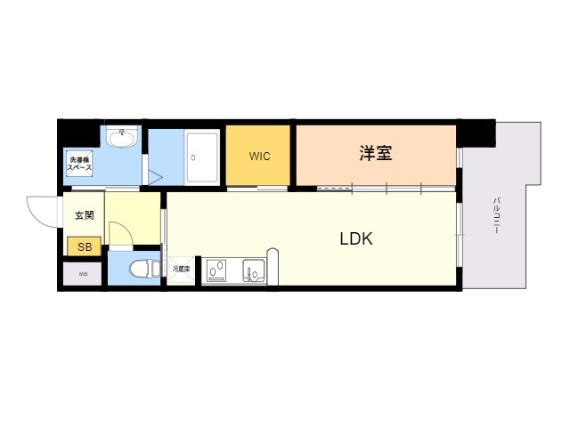 ＬＩＦＥＦＩＥＬＤ国際空港前の間取り