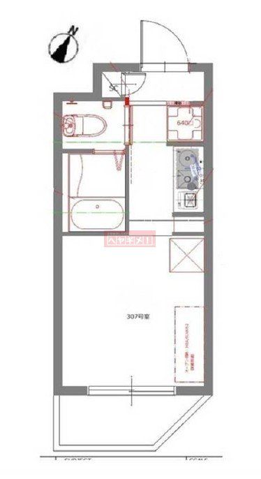 インプルーブ笹塚の間取り