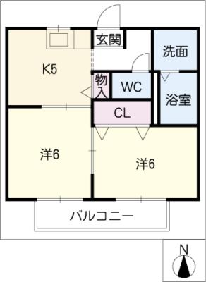 ディアス長篠の間取り