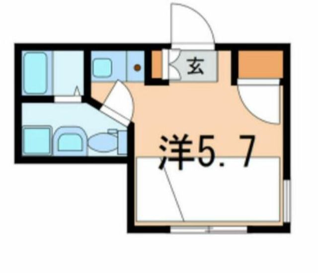 品川区旗の台のマンションの間取り