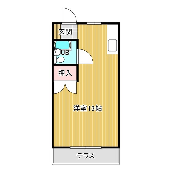 Ｓマンション６の間取り