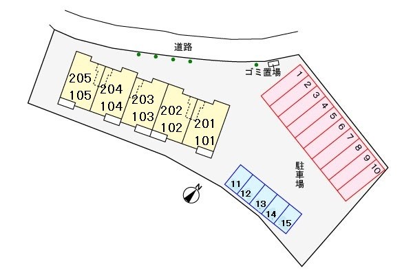 【鹿児島市石谷町のアパートのその他】