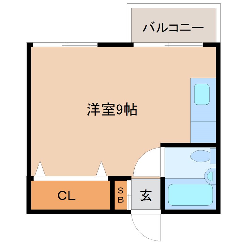 メゾンドソレイユの間取り