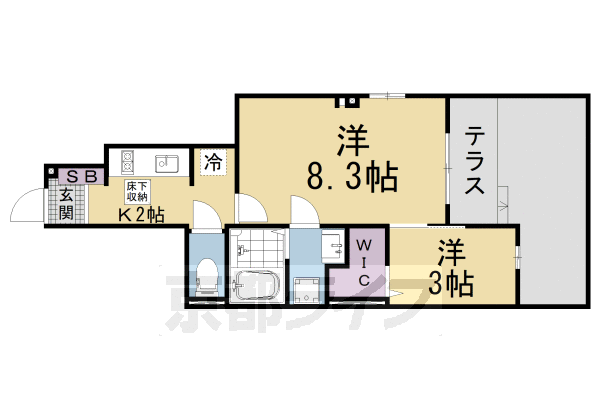 アビアントの間取り写真