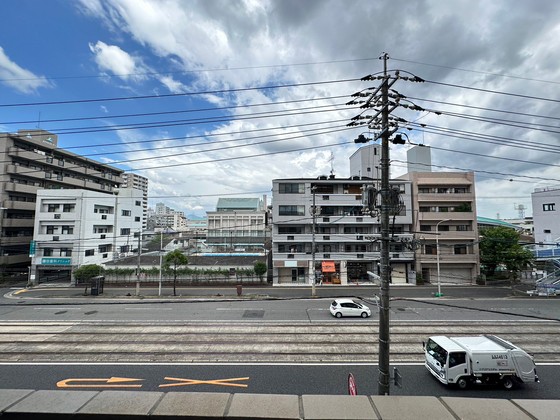 【広島市中区舟入南のマンションの眺望】